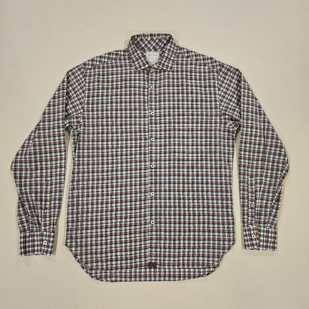 Billy Reid Standard Cut Button Down S - Picture 2 of 5